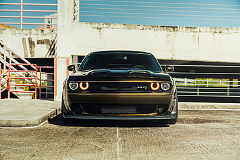 Dodge Green Hellcat , dodge-challenger-srt-hellcat-widebody, dodge-challenger, 2021-cars HD wallpaper