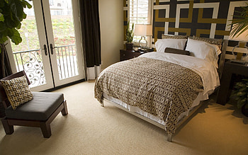 Miscellanea, Miscellaneous, Style, Bed, Door, Sleeping, Bedroom HD wallpaper