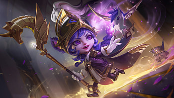Chibi Lulu, Lulu League of Legends, Chibi HD wallpaper