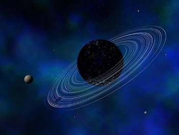 The Blue Universe !!!, blue, abstract, planet, 3d-art, universe, dark HD wallpaper