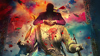 Far Cry, man and statue, video game, 2019 HD wallpaper