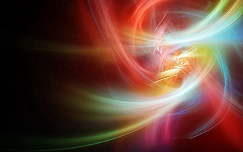 Abstract, Shine, Light, Multicolored, Motley, Lines, Curly HD wallpaper