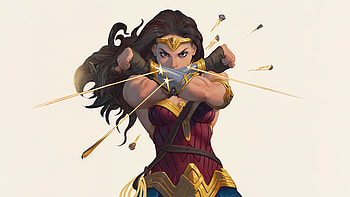 Armored Wonder Woman, wonder-woman, superheroes, artwork, digital-art, artstation HD wallpaper