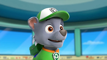 Rocky Paw Patrol , Environmentalist pup, Brave rescues, Recycling efforts HD wallpaper