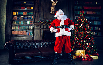 Santa Claus, holidays, christmas, santa HD wallpaper