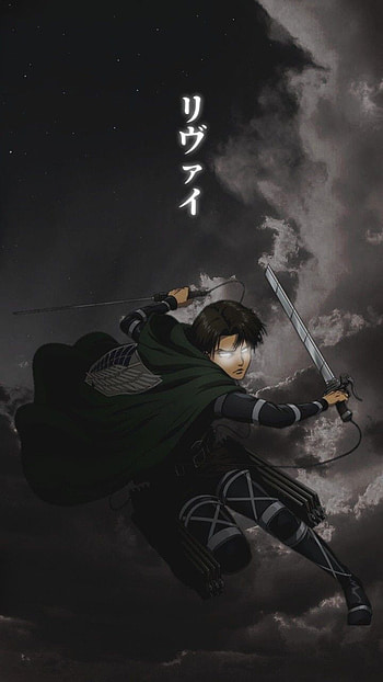 Levi Ackerman, art, midnight, Anime, aot, Attack_on_titan HD phone wallpaper