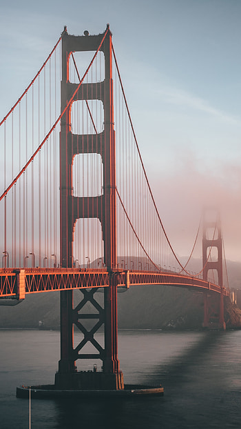 Golden Gate Bridge, 6k architecture, Page 20, Landmark HD phone wallpaper