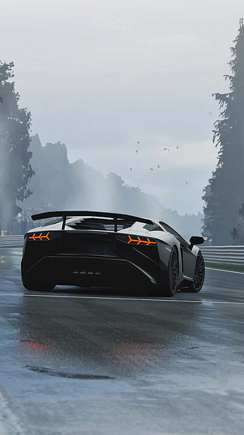 Lamborghini excellence, Stunning visuals, Impressive power, Automotive art HD phone wallpaper