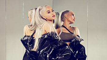 Ariana Grande, Reebok, reflections, 2018 HD wallpaper
