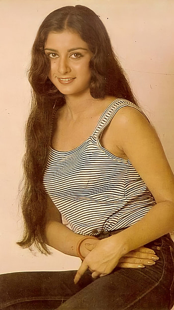 Poonam Dhillon, bollywood actress, vintage HD phone wallpaper