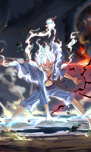 Monkey D. Luffy Gear 5, Anime, One Piece, Gear 5 (One Piece), Monkey D. Luffy HD phone wallpaper