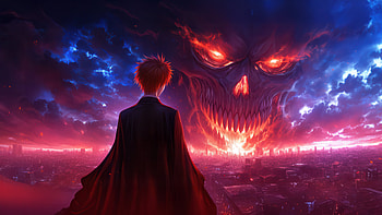 The Chosen One Demon Reckoning, anime, demon, artist, artwork, art, digital-art, ai, deviantart HD wallpaper