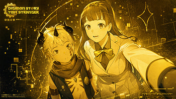 Digimon Story: Time Stranger —, Digimon Story Time Stranger, Anime, Girl, Selfie HD wallpaper