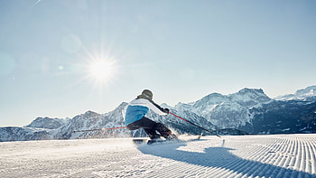 Kronplatz Ski Resort, Alpine Skiing HD wallpaper