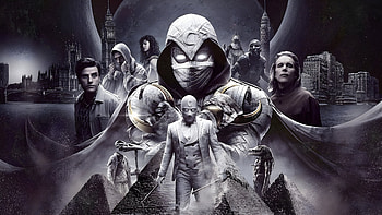Ethan Hawke May Calamawy Oscar Isaac Moon Knight HD wallpaper