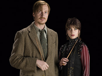 Nymphadora Tonks, Tonks and Lupin, HBP HQ, Love story HD wallpaper