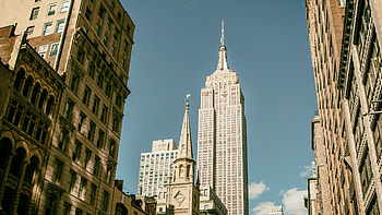 Empire State Building, Manhattan, Architecture, Cityscape HD wallpaper
