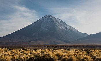 Volcano Mountain Peak Landscape, volcano, nature, mountains, landscape HD wallpaper