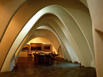 Miscellanea, Miscellaneous, Table, Room, Arch, Coziness, Comfort HD wallpaper