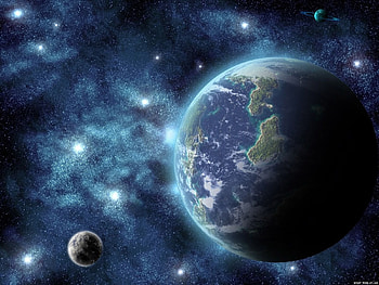 Landscape, Art, Planets, Universe HD wallpaper