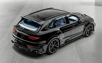 Bentley Bentayga Speed, 2022, Mansory, rear view, exterior, black Bentayga, Bentayga tuning, Mansory tuning, British cars, Bentley HD wallpaper