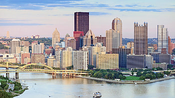 Pittsburgh Skyline, Skyline graphy, Urban beauty, City view HD wallpaper