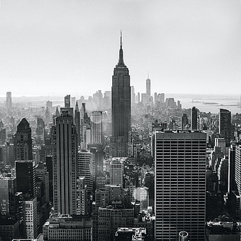 Cities, Architecture, City, Skyscraper, Bw, Chb HD phone wallpaper
