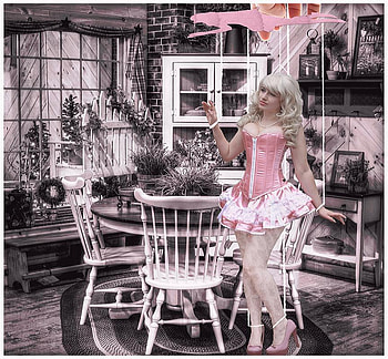 puppet barbie, pink, barbie, girl, puppet, lovely, nice HD wallpaper