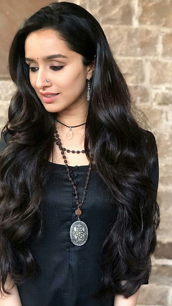 Shraddha Kapoor, Black Dress HD phone wallpaper