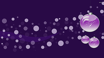 Christmas Decorations, Christmas, Decorations, , Purple HD wallpaper
