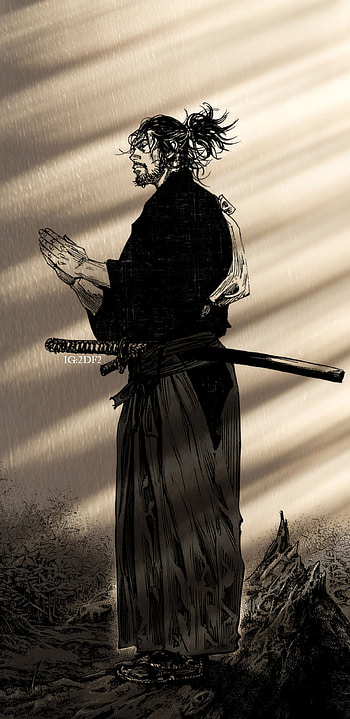 Miyamoto Musashi, vagabond HD phone wallpaper