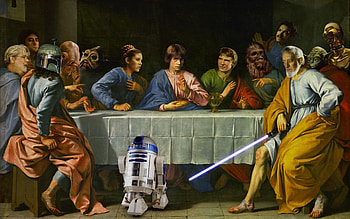 Star Wars, Crossover, The Last Supper / and Mobile Backgrounds HD wallpaper