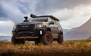 GMC Canyon AT4 Ovrlandx Concept, , offroad, 2021 cars, SUVs, 2021 GMC Canyon, american cars, GMC HD wallpaper