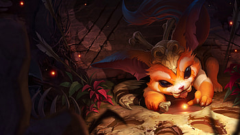 Gnar League Of Legends, league-of-legends, games, anime HD wallpaper