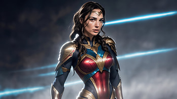 Wonder Woman In Mythic Splendor, wonder-woman, superheroes, artwork, artist, digital-art, artstation HD wallpaper