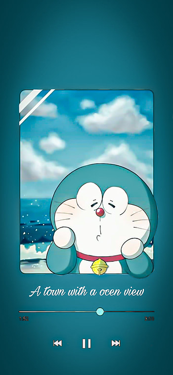 Doremon, cloud, sky HD phone wallpaper