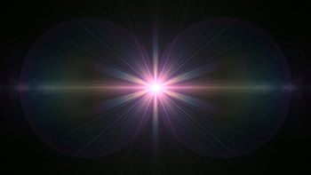 Explosion flash lights, Optical lens flares, Symmetrical transition HD wallpaper
