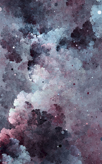 Abstract, Patterns, Fractal, Stains, Spots, Points, Point, Cloudy HD phone wallpaper