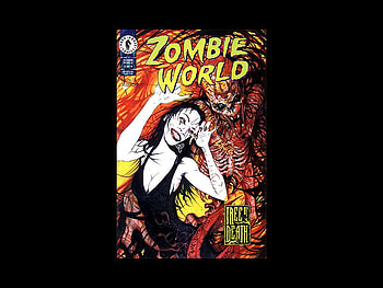 Zombie World, zombie, comic, world, female HD wallpaper