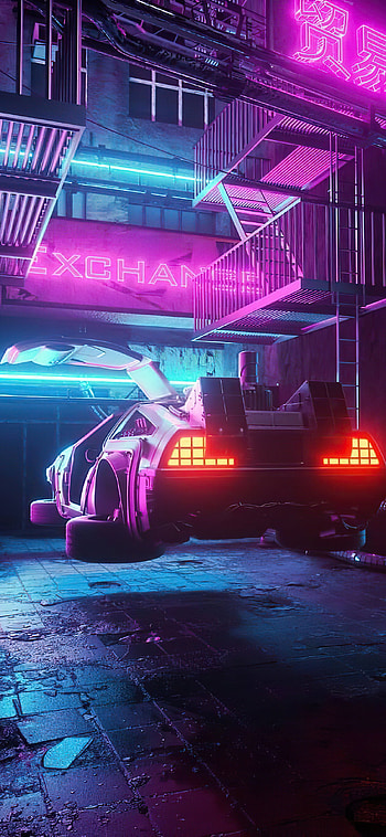 Back To The Future, Auto, Zukunft HD phone wallpaper