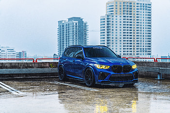Bmw X5m Marina Bay Blue Steve 10k, bmw-x5, bmw, cars, 2024-cars HD wallpaper