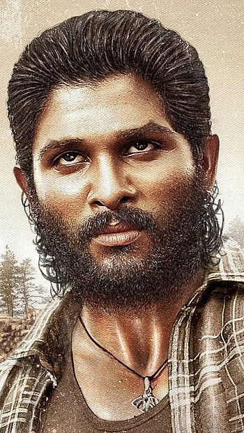 Allu Arjun Pushpa, Angry Look HD phone wallpaper