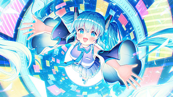 Hatsune Miku, Hatsune Miku, Anime, Vocaloid HD wallpaper
