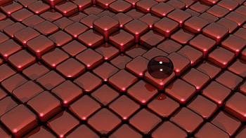 3D, Surface, Glass, Ball, Cuba, Plastic, Multitude, Lots Of HD wallpaper