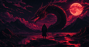 Demons Keep Me Awake , dragon, artist, artwork, digital-art, artstation HD wallpaper
