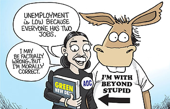 Leader?, loser, marxist, antichrist, democrat, aoc HD wallpaper