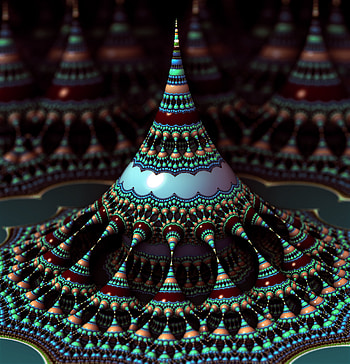 Abstract, 3D, Fractal, Figure, Rendering HD phone wallpaper