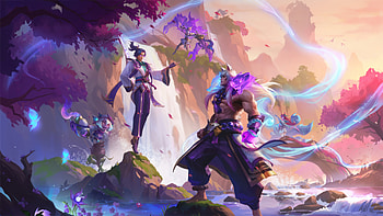 Epic League of Legends Wild Rift Champions, League of Legends: Wild Rift, Ahri (League Of Legends), Sett (League of Legends), Tristana (League Of Legends), Master Yi (League Of Legends) HD wallpaper