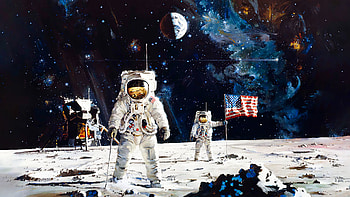 Apollo 11, Neil Armstrong HD wallpaper