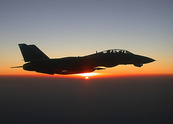 F 14 Tomcat Sunset | Bod HD wallpaper